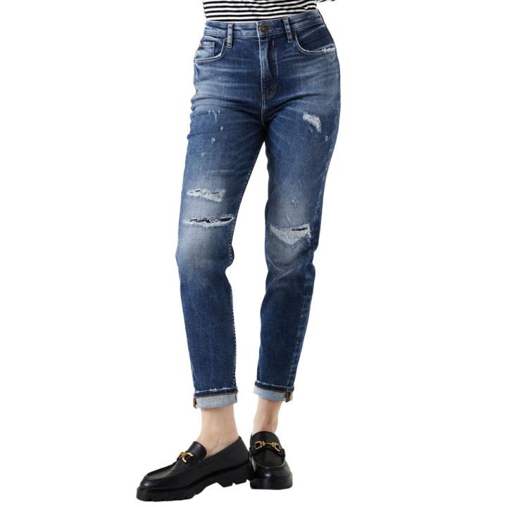 Vaqueros Mujer Vaqueros Slim GARCIA Para Mujer - Corte Estrecho Y