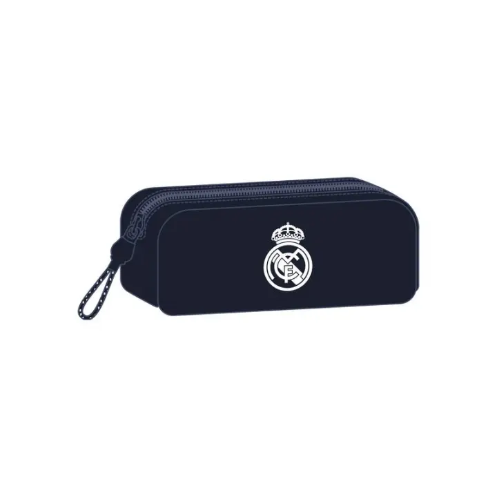 Safta Estuche cuadrado silicona Real Madrid 1ª equip. 23/24 Negro