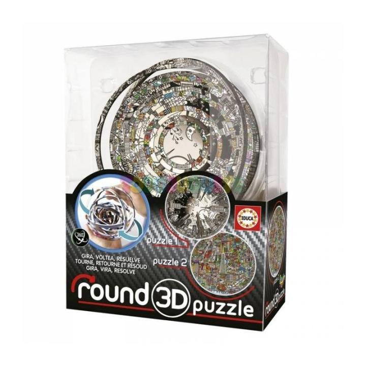 Puzzle 3d Round Charles Fazzino (educa - 19707