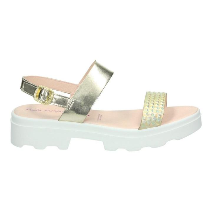 Pablosky 423400, Sandalo Bambina, Bianco, 24 EU