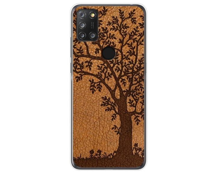 Tumundosmartphone Hülle Für Alcatel 3X 2020 – TPU Gel Case Mit Buchstaben-Design