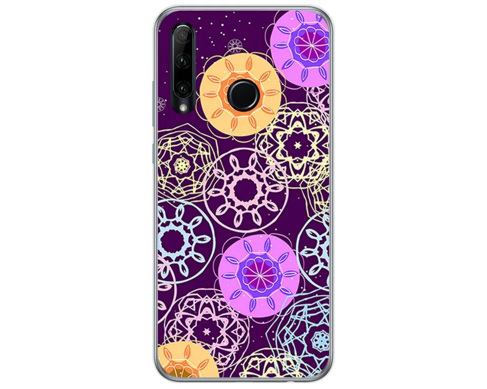 Mixroom Cover Per Huawei Honor 20 Lite - Custodia In TPU Morbido Silicone, Fantasia Bouquet Di Rose, Stampa Floreale Alta Qualità