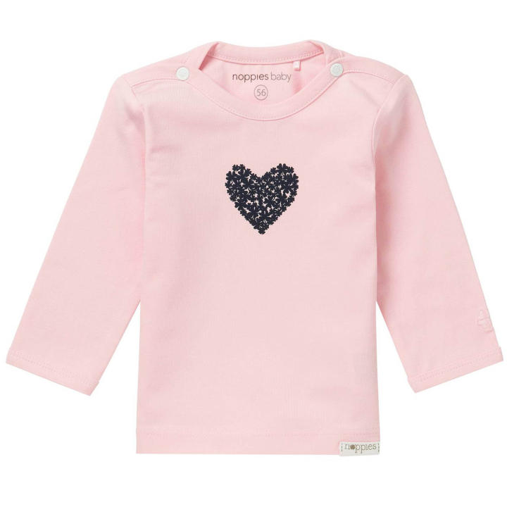 Noppies U Tee Overlap Ls Rib Nanyuki T-Shirt Ixte Bébé