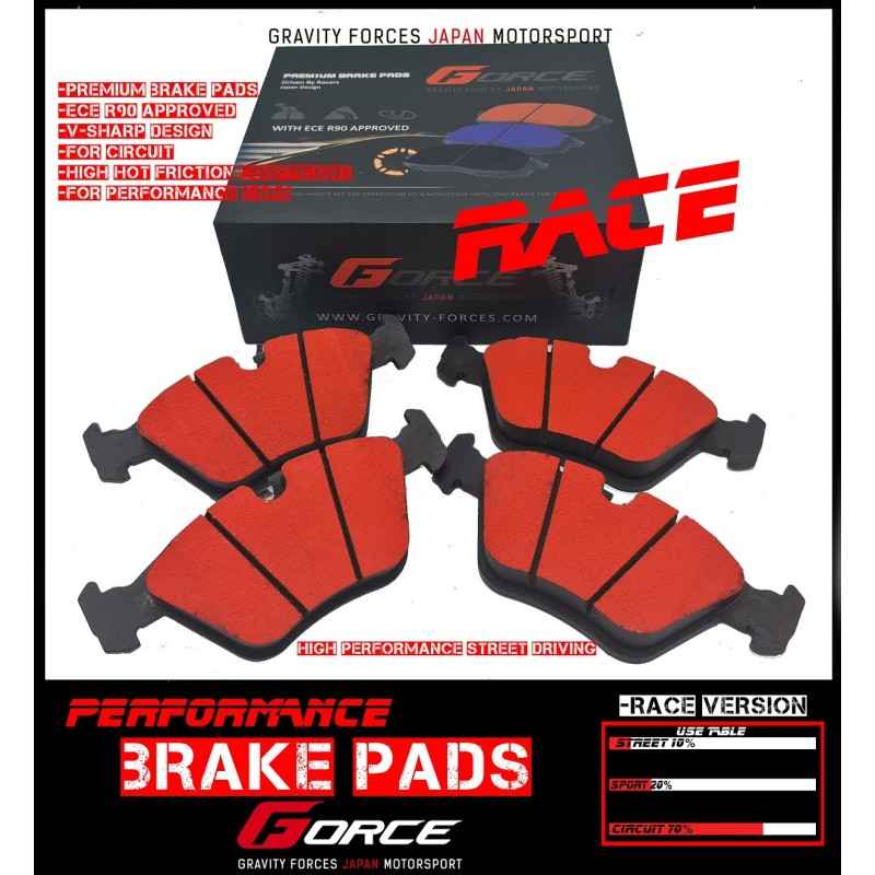 Kit 2 Ammortizzatori Anteriori Per Honda Jazz II (GD, GE) - A Doppio Tubo, Pressione Gas, Diametro 45mm