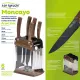 Set 6pc cuchillos MONCAYO acero inoxidable - SAN IGNACIO - 1