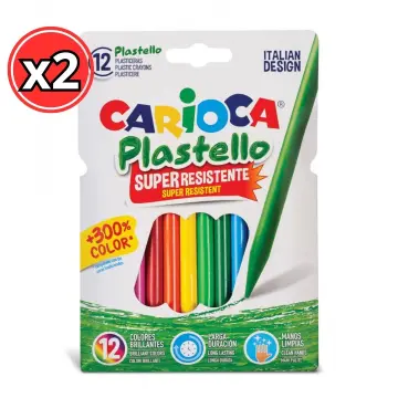 Set de Rotuladores Carioca Jumbo 6 Piezas Multicolor (24 Unidades) 