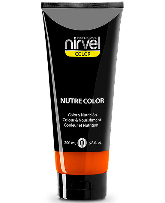 Nirvel Nutre Color Graue Haarfarbe – 200 Ml, Temporäre Coloration Mit Pflege