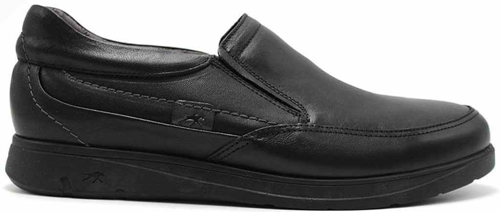 Zapatos Mocasines Fluchos Rafael 7996 De Piel Mallorca Marrón Café