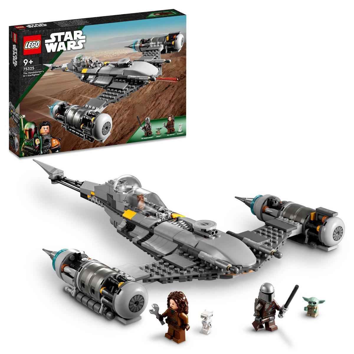 Juego LEGO Star Wars: El Libro de Boba Fett Caza Estelar N-1 de The Mandalorian por sólo 51,99€ ¡¡20% de descuento!!