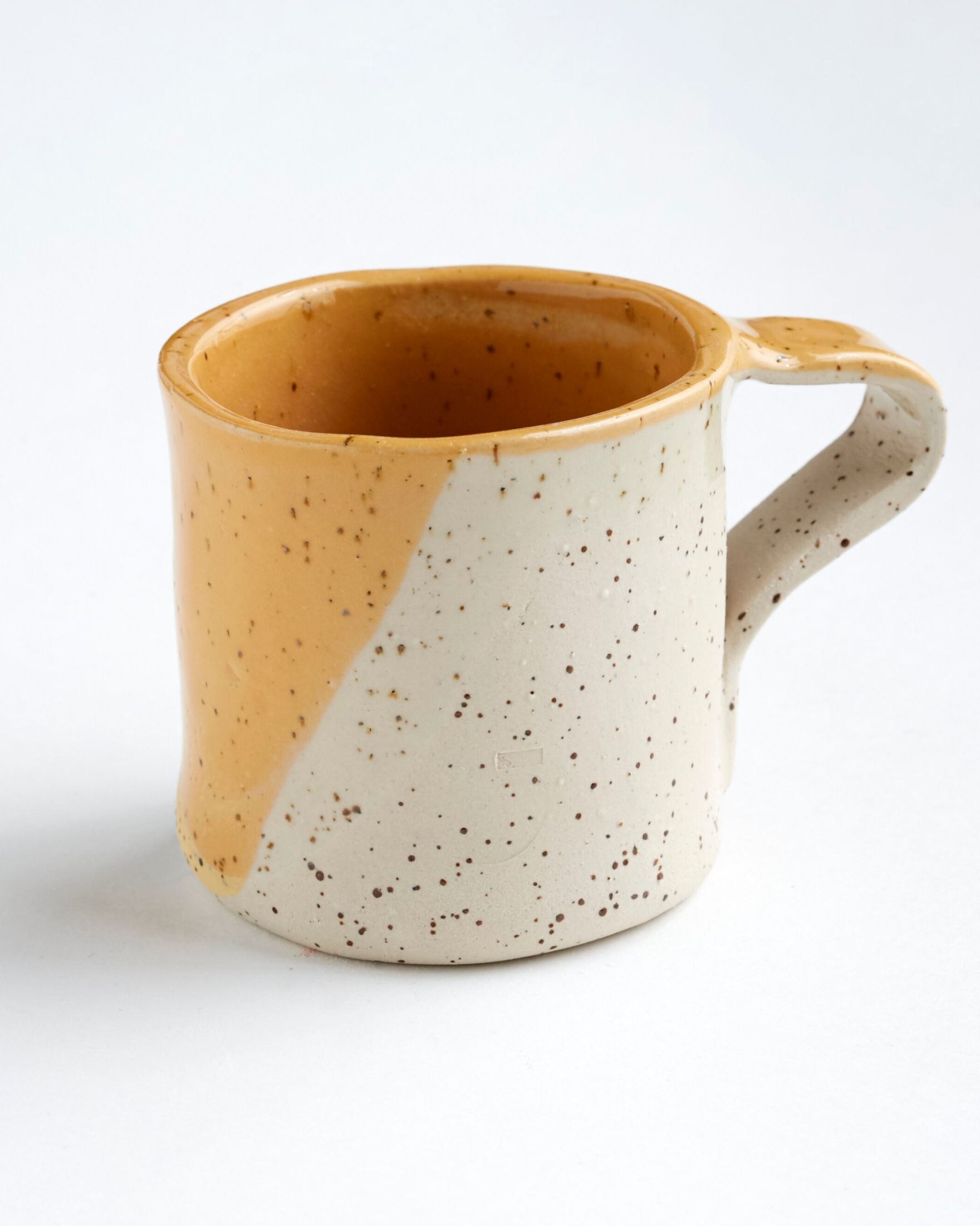 Handmade yellow ceramic mug Miravia