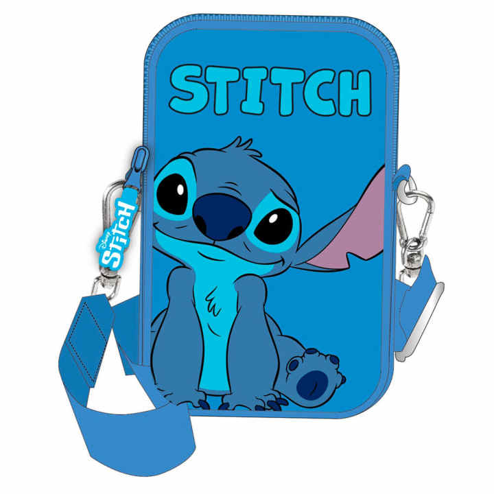 Mochila Heady Stitch Face 29cm - Lilo & Stitch