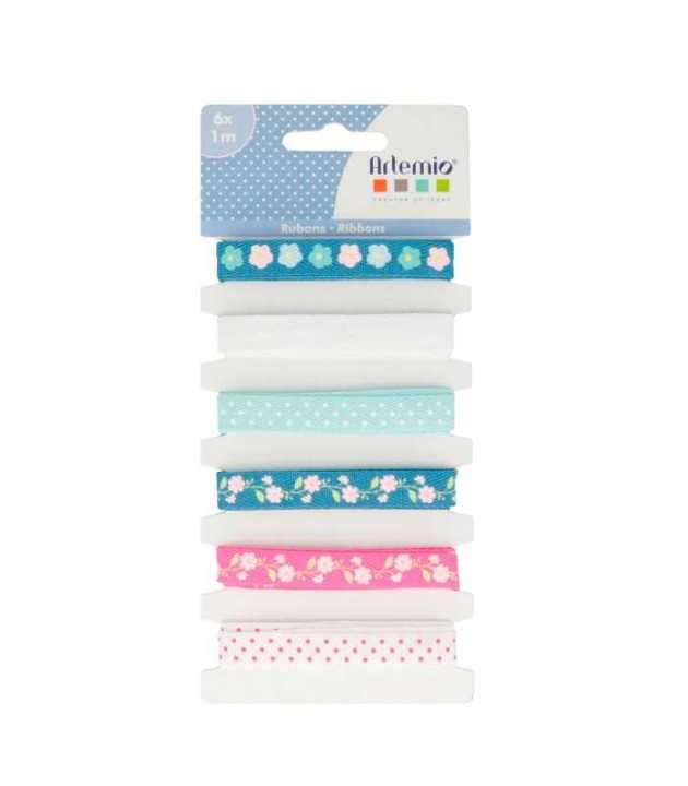 Artemio Set 80 Mezze Perle Autoadesive Dorate - Strass Per Scrapbooking E Biglietti - 2