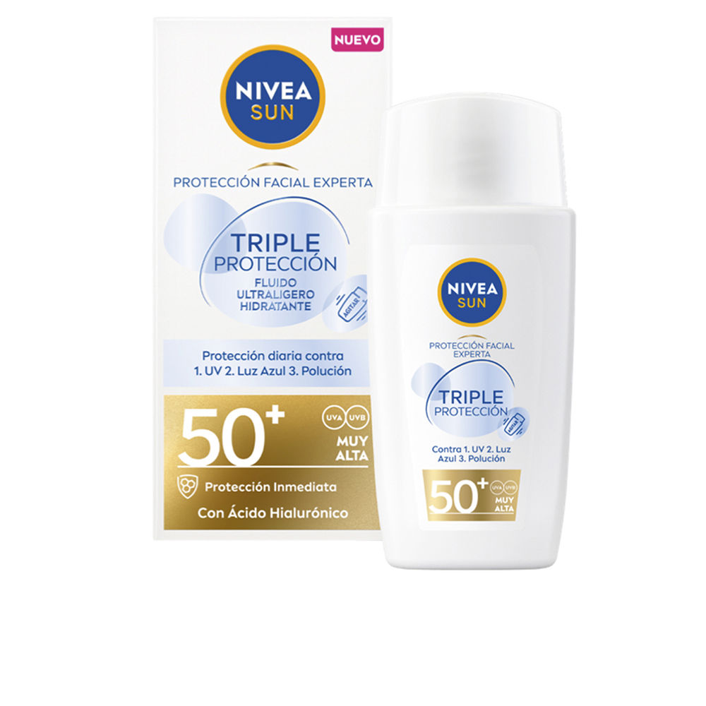 Fluido ultraligero facial Nivea Sun Triple Protección SPF50 por sólo 8.90€ ¡¡54% de descuento!!