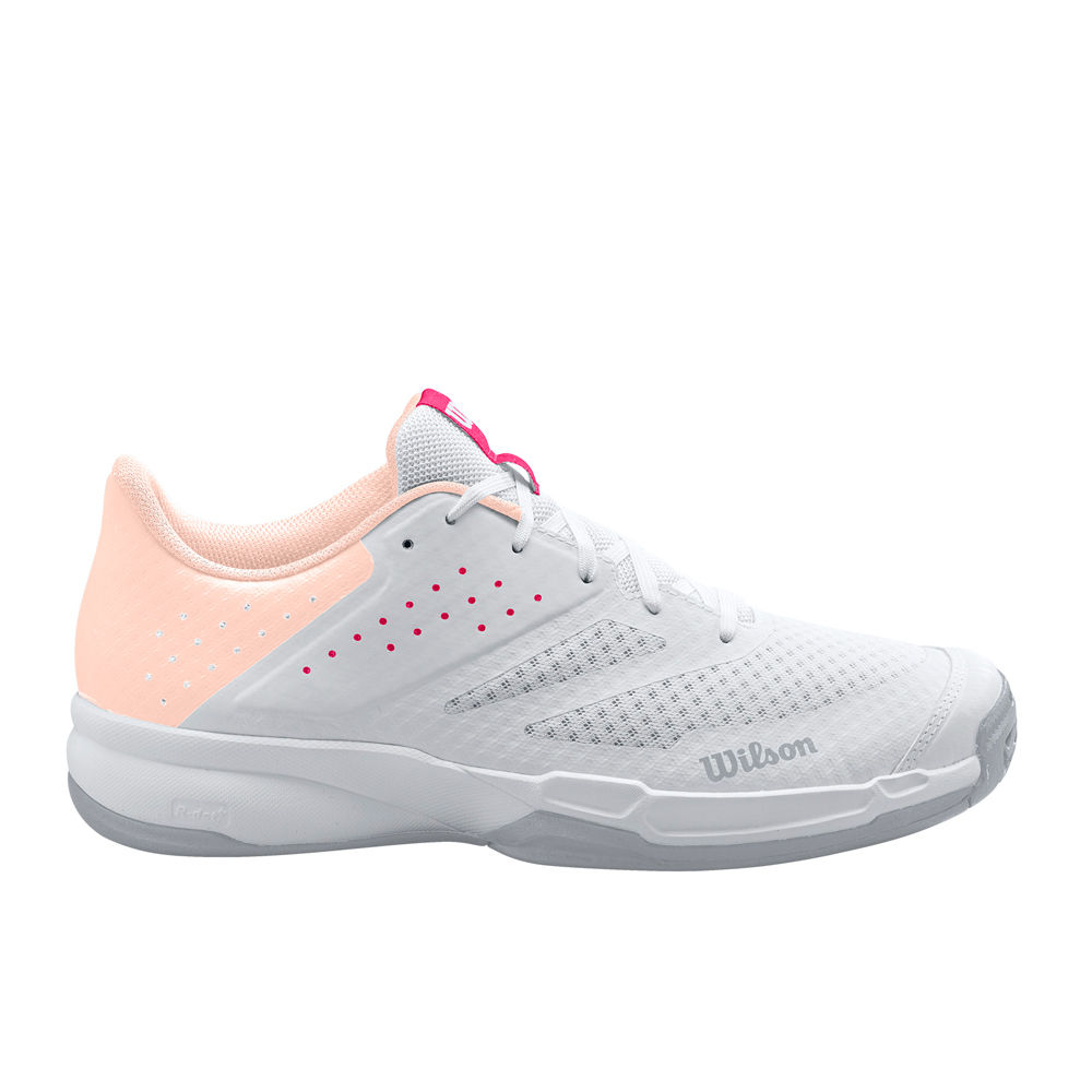 Wilson Kaos Stroke 2.0 – Zapatilla De Tenis Para Mujer, Con Amortiguación DF2 Y Suela Duralast, Duradera Y De Alto Rendimiento En Todas Las Pistas