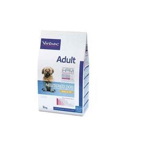 VIRBAC HPM Hundefutter Adult NEUTERED SMALL TOY 7 Kg – Für Kastrierte Kleine Rassen, Ausgewogenes Adult-Futter