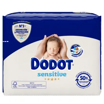 Dodot Sensitive Extra 10-15kg Talla 4+ Pañales (Pack de 52)