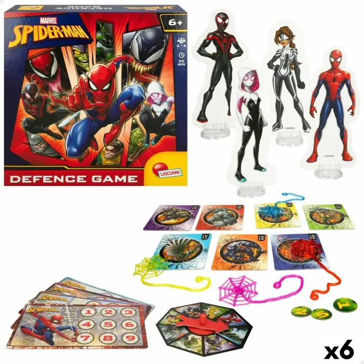 Juego de Mesa SpiderMan Defence Game (6 Unidades) Miravia