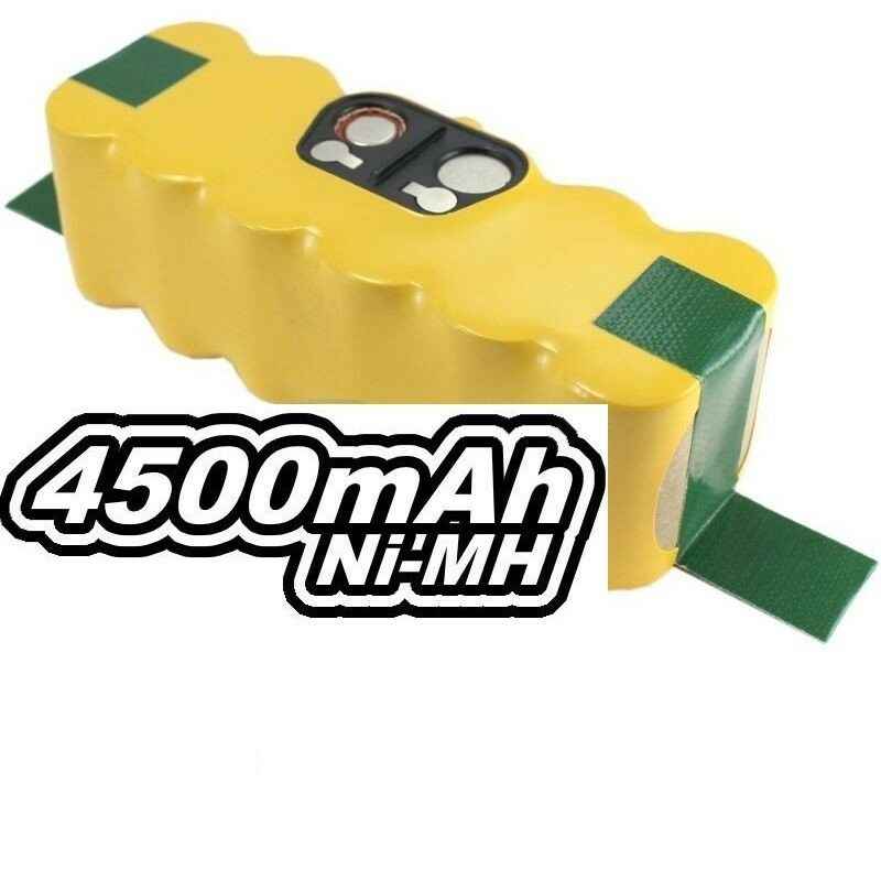 Vhbw Batterie De Rechange Pour IRobot Roomba (14,4V, 2500mAh, NiMH) – Compatible 630, 671, 660 Et Plus
