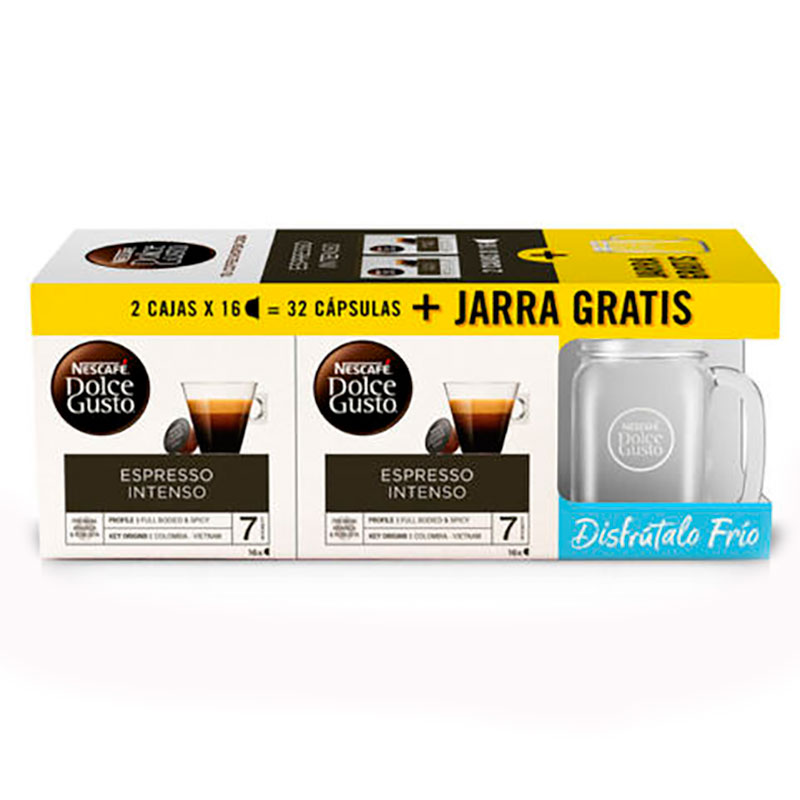 Starbucks Café con leche + taza de regalo ápsulas compatibles con Dolce  Gusto Pack 2 estuches 12 c
