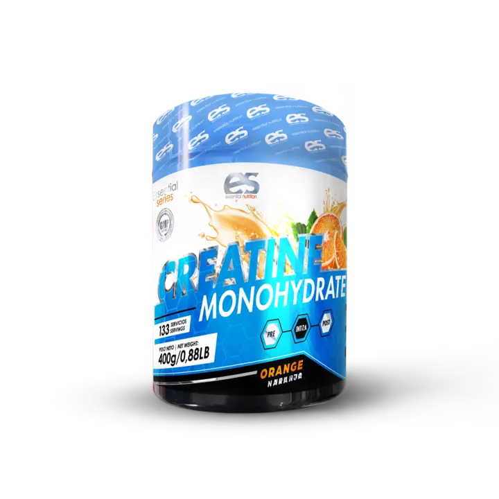 Creatina Monohidrato En Polvo De Essential Nutrition | Sabor Neutro Y ...