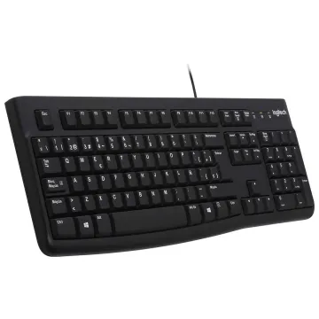 Logitech K120 USB Wired Keyboard OEM Black Color