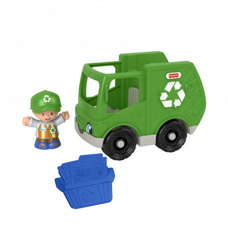 Mattel Fisher Price Little People Popelářský vůz, GMJ17