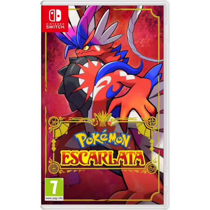 POKÉMON ESCARLATA SWITCH JUEGO FÍSICO PARA NINTENDO SWITCH POKÉMON ESCARLATA SWITCH JUEGO FÍSICO PARA NINTENDO SWITCH