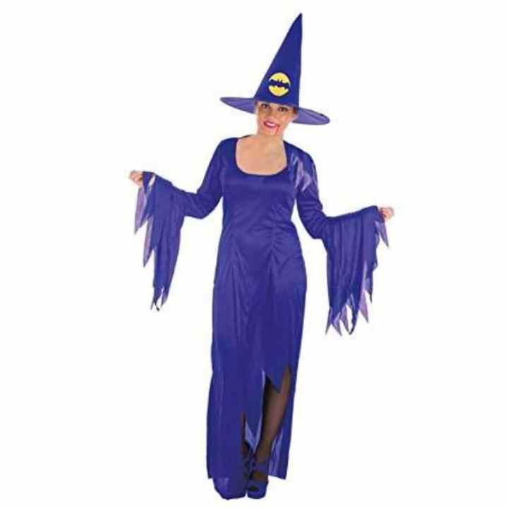 Disfraz Bruja Adulto Mujer Para Fiesta De Carnaval Halloween