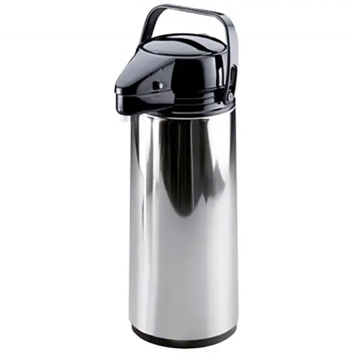 Termo Para Cafe Grande Acero Inoxidable Dispensador 3 Lts Color Negro