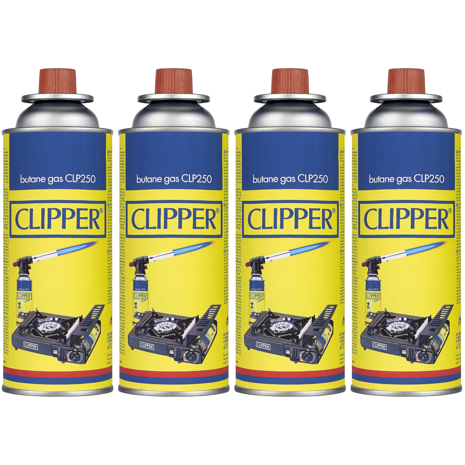 MECHERO CLIPPER LISO 44+4 PACK 192 UDS PINTADOS CL2I002H 