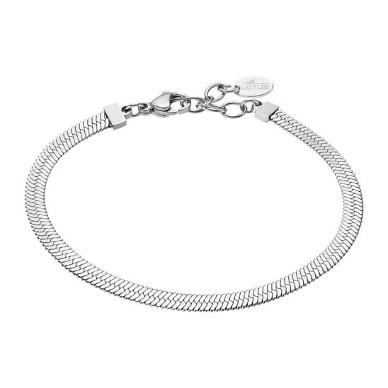 Collana LS2424 grigio acciaio LOTUS Style ls2424-1