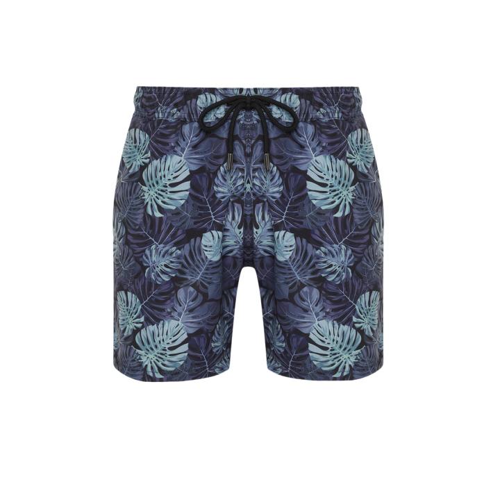 Bañador Hombre Trendyol - Corto Ajuste Regular, Estampado Floral, 100% Poliéster