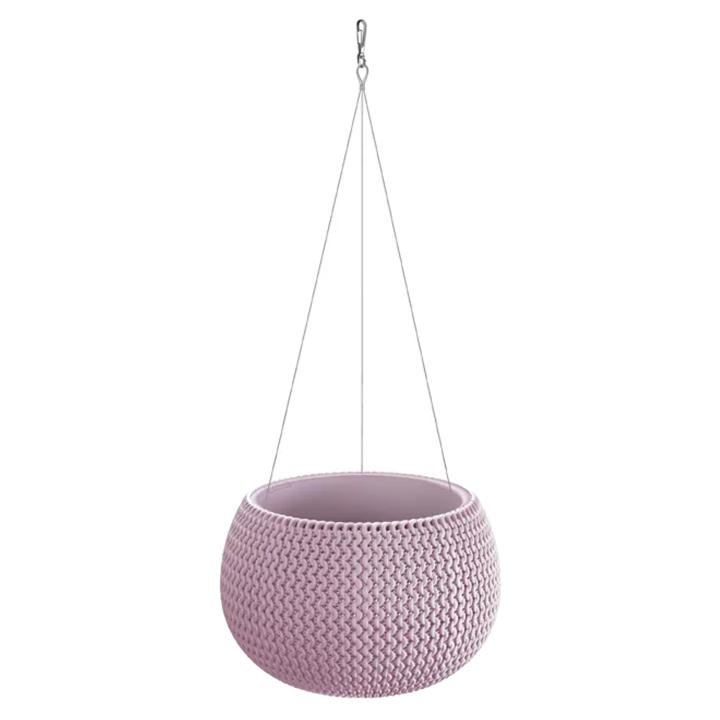 Runder Blumentopf 28,2 L Von Prosperplast - Cremefarben, 39,1x33 Cm, Im SPLOFY-Design