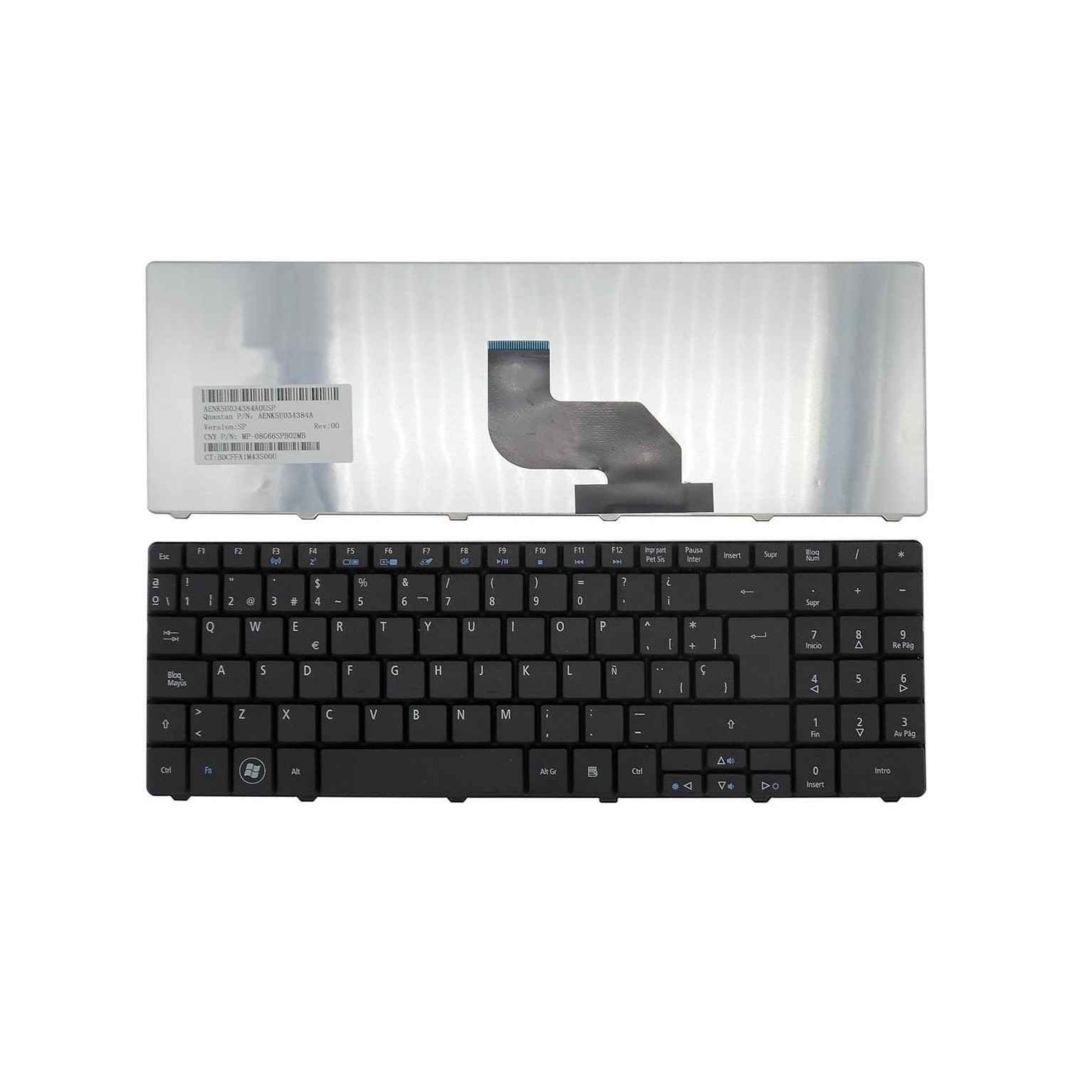 Tastiera Per Acer Aspire 5241 5334 5516 5517 5532 5534 5541 - Nuova, Aperta