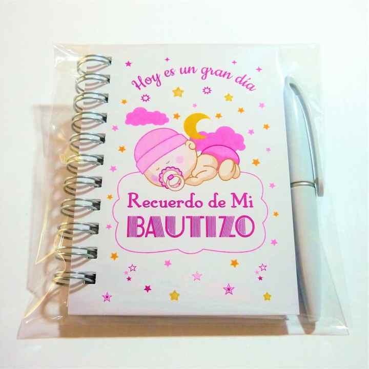 mini libretas de recuerdo de Baby shower