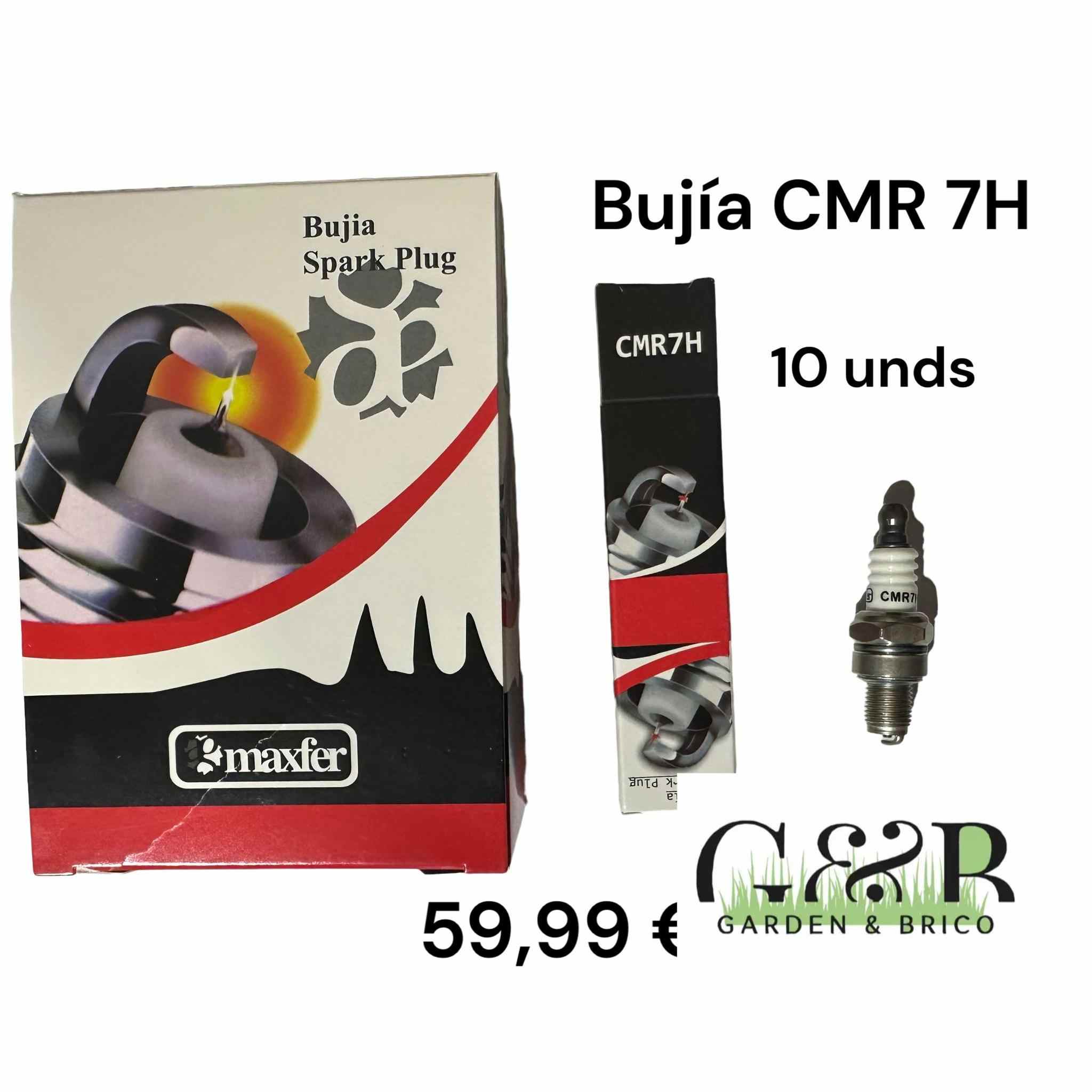 Candela NGK CMR7H 3066 Per Auto RC 1/5 HPI CARSSON - Foto 2