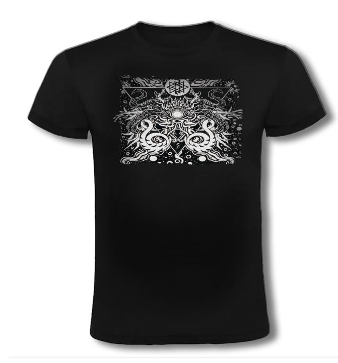 MERCHANDMANIA CAMISETA NEGRA azathoth hp lovecraft pesadilla la llamada ...