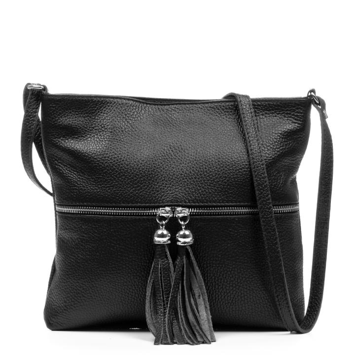 Bolsos Bandolera Negros De Piel Para Mujer (103) - Tienda Online De Bolsos De Cuero Para Mujer