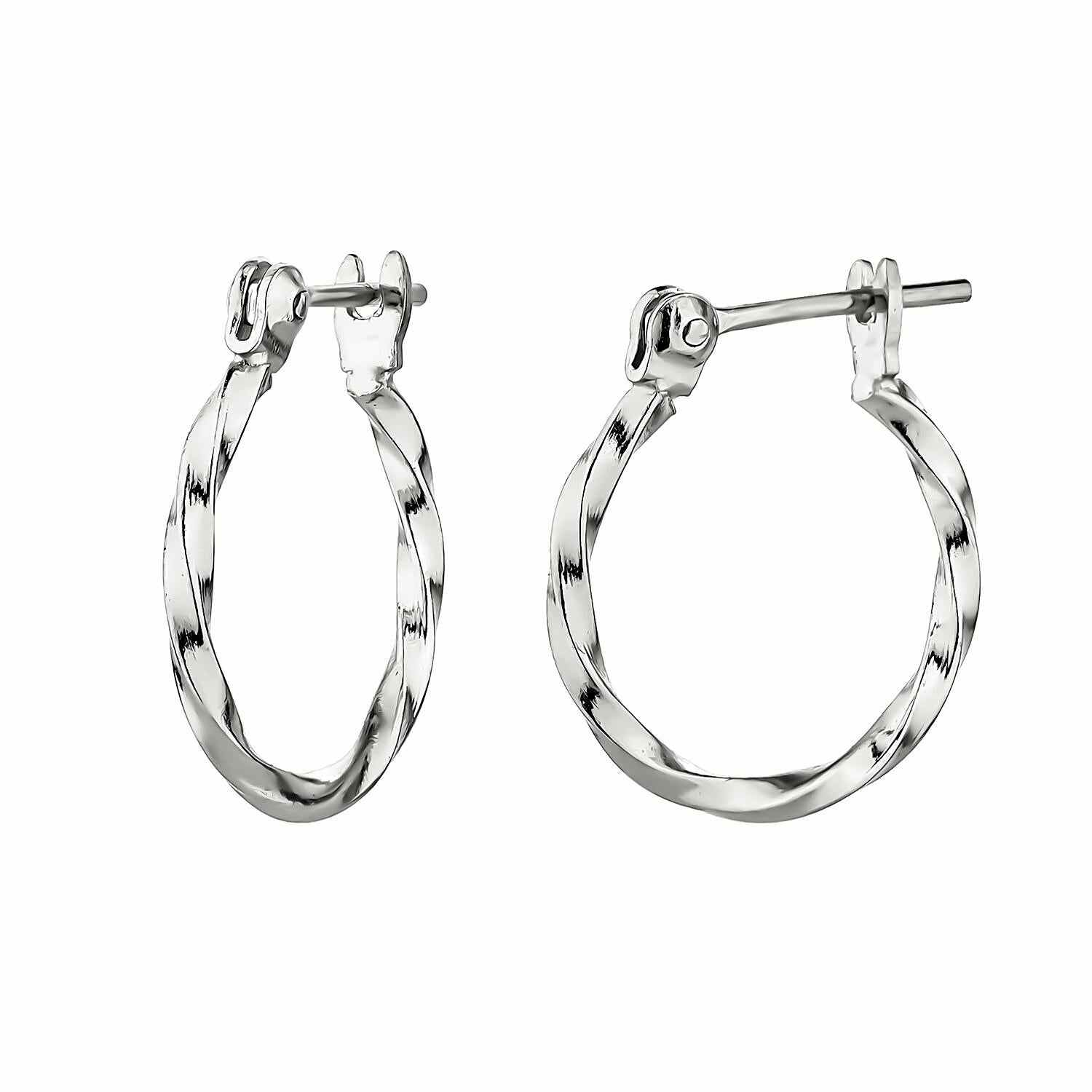 Pendientes Oro 18k Trenza Pendientes De Oro De 18k En Forma De Trenza Dea Aita - Diseño Italiano, Tecnología 2begold (oro Y Plata), Longitud 10 Mm Pendientes Diseño único