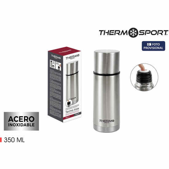 Botella Térmica ThermoSport 1 L Acero 
