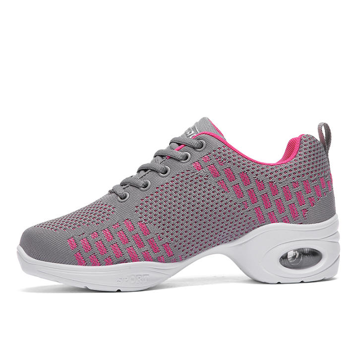 Zapatos De Jazz Con Cordones Para Mujer Zapatillas De Baile Modernas zapatos-de-jazz-con-cordones-para-mujer-zapatillas-de-baile-modernas