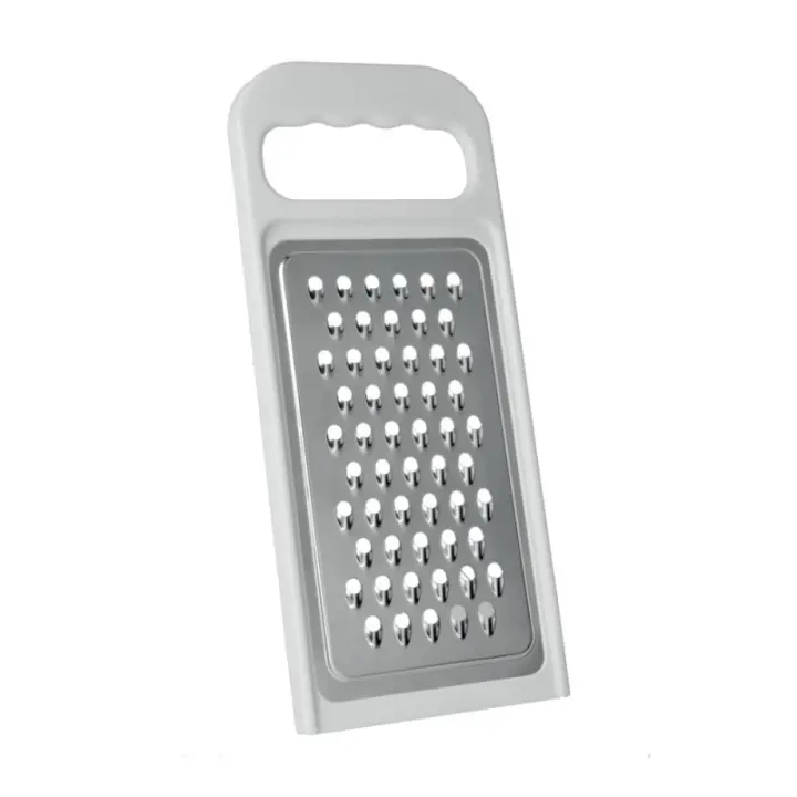 Rallador de queso Metaltex acero Victoria gris