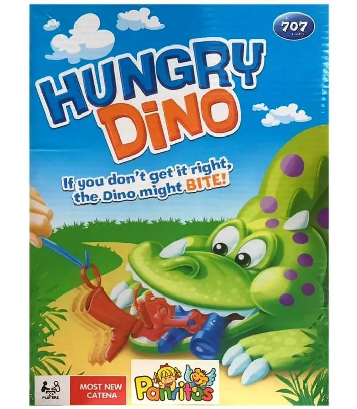 JUEGO DE MESA COCODRILO CABREADO HUNGRY DINO PANRITOS | Miravia