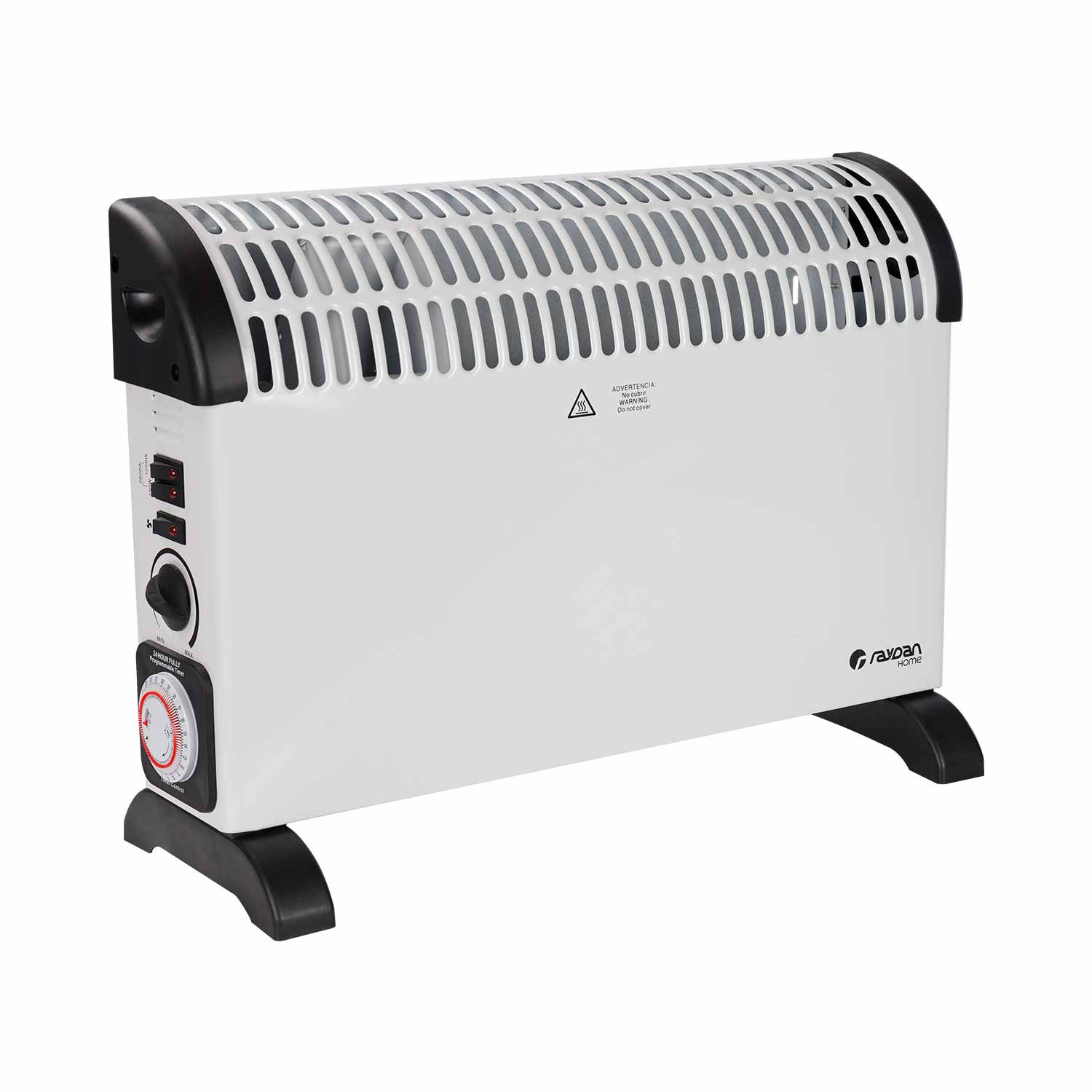 Calefactor Bajo Consumo - 1500W PTC Calefactor Baño,Calentador de 3  Modos,60° Oscilación,Temporizador 24h,Protección Contra Sobrecalentamiento  y