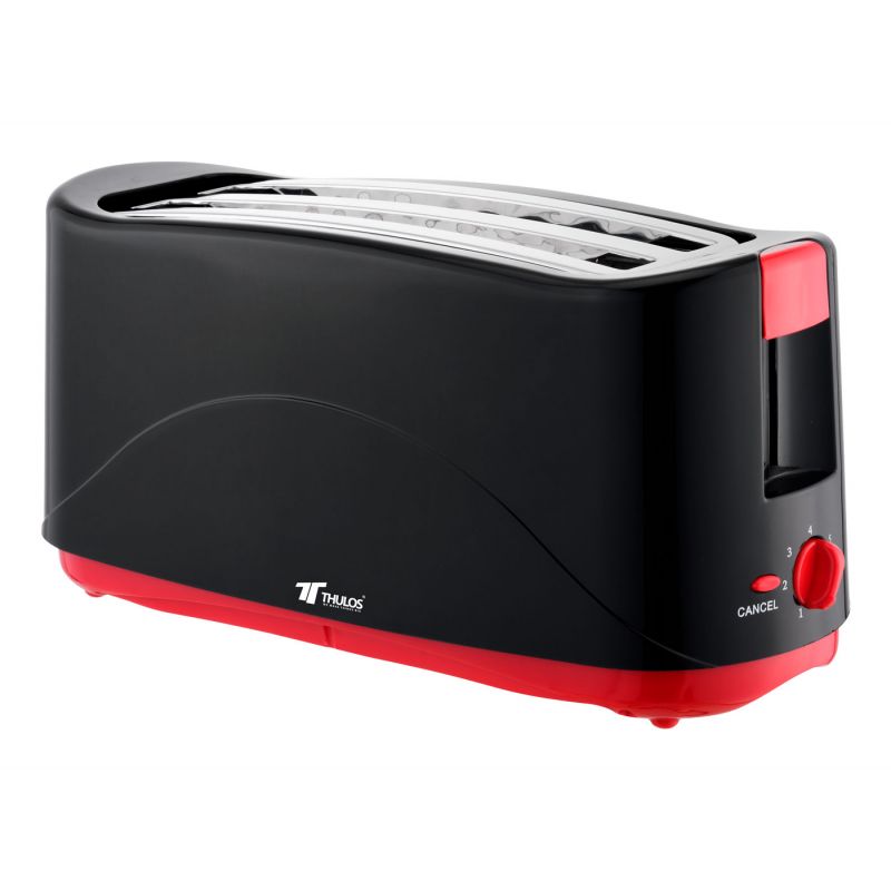 Tostador Eléctrico 4 Rebanadas, 7 niveles de tostado, 1300W