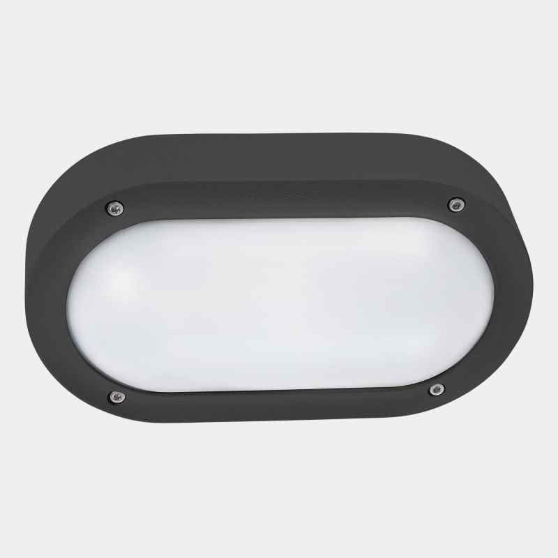 LedsC4 Nemesis Außen-Wandleuchte IP65 – LED, 10,5W, 2700-4000K, Schalter (70 X 170 Mm)