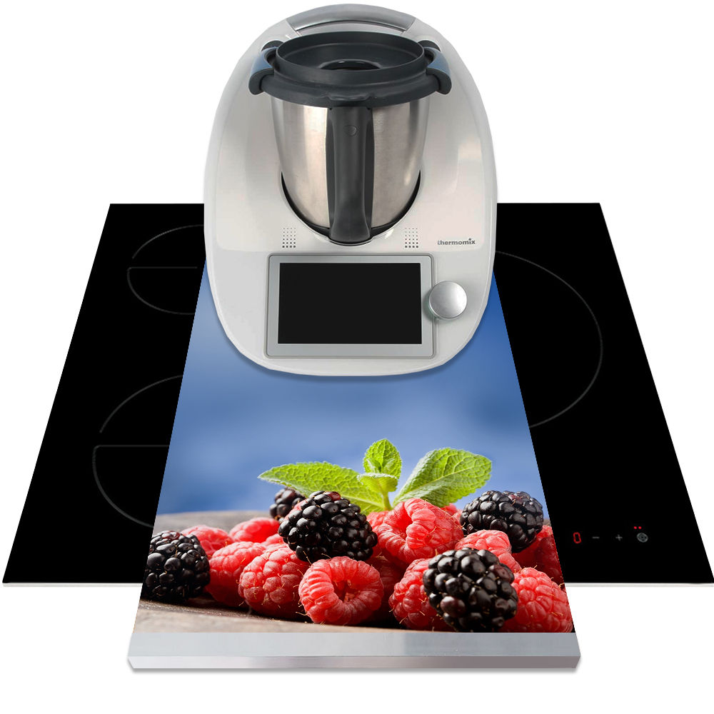 APCym Tabla Deslizante Vinilada con Ruedas para Robot de Cocina