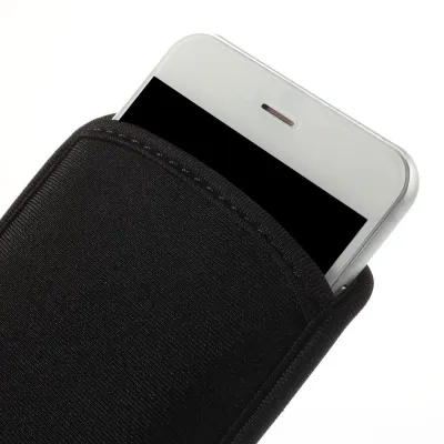 Funda De Neopreno Para IPhone SE 2020 - Impermeable, Suave, Protectora De Golpes, Negra