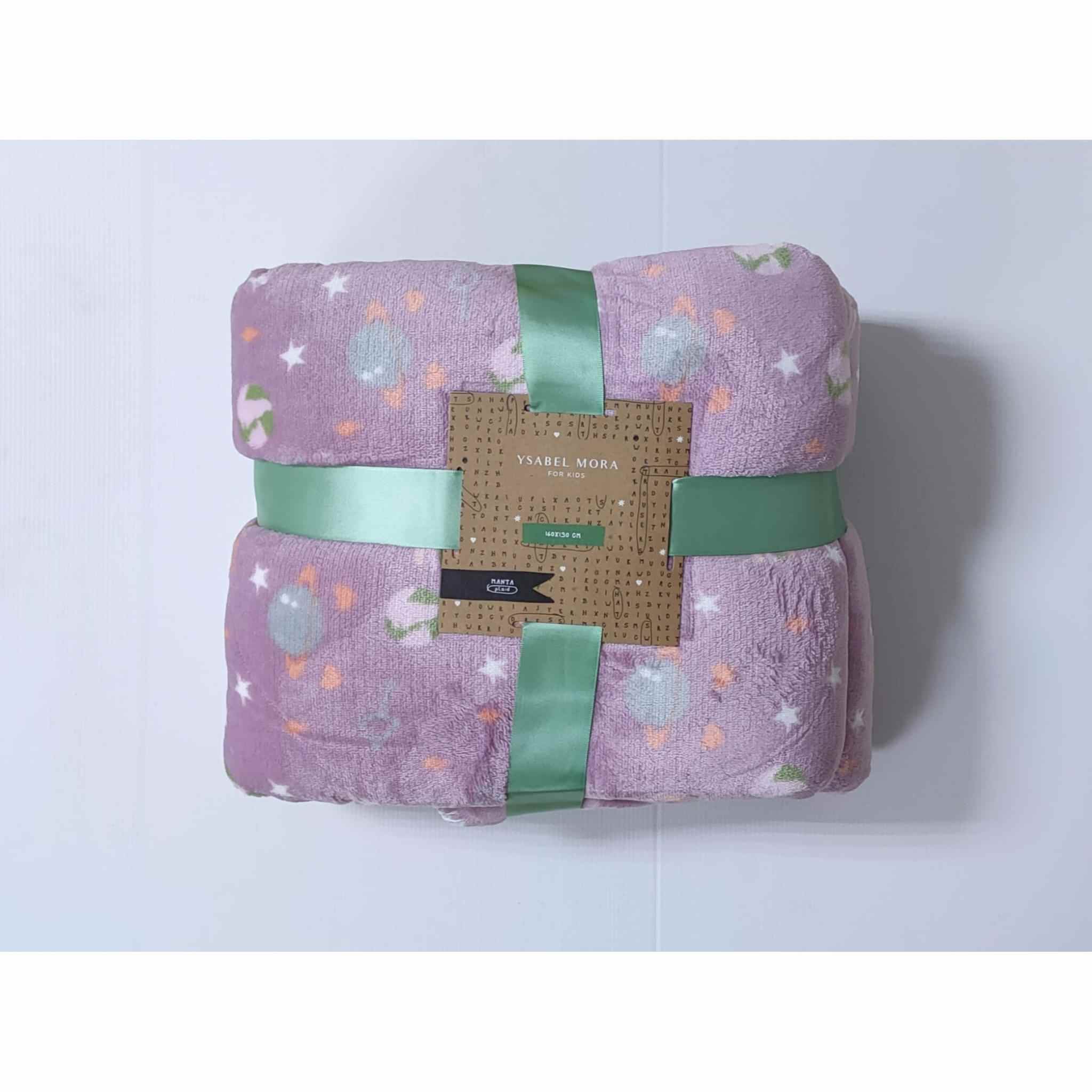 Ysabel Mora Manta 160 Plaid Sherpa Tacto Coralina 50008. | Miravia