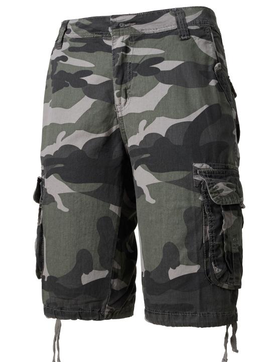 Pantalones Cortos De Carga Con Patr n De Camuflaje Para Hombre pantalones-cortos-de-carga-con-patr-n-de-camuflaje-para-hombre